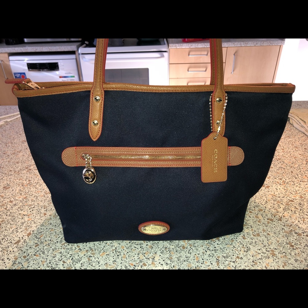 Coach Canvas Tote SOLD